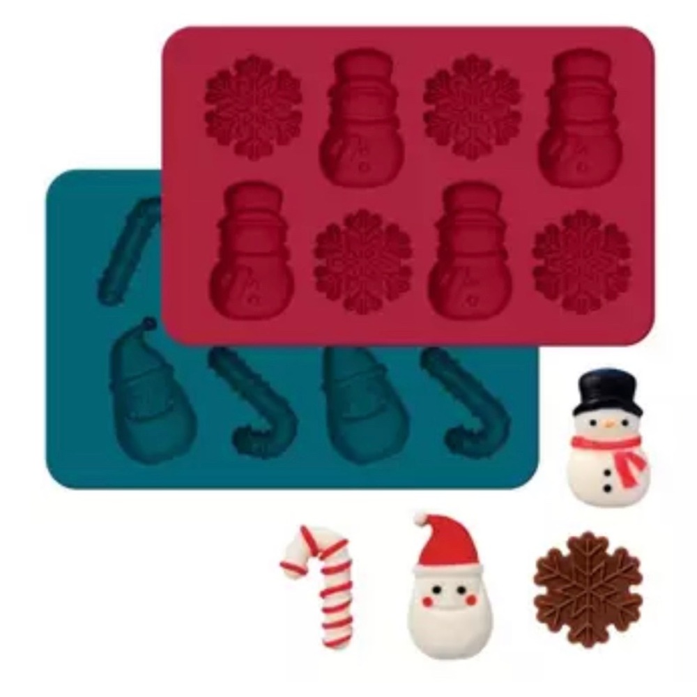2 PIECE CHOCOLATE MOLD SET